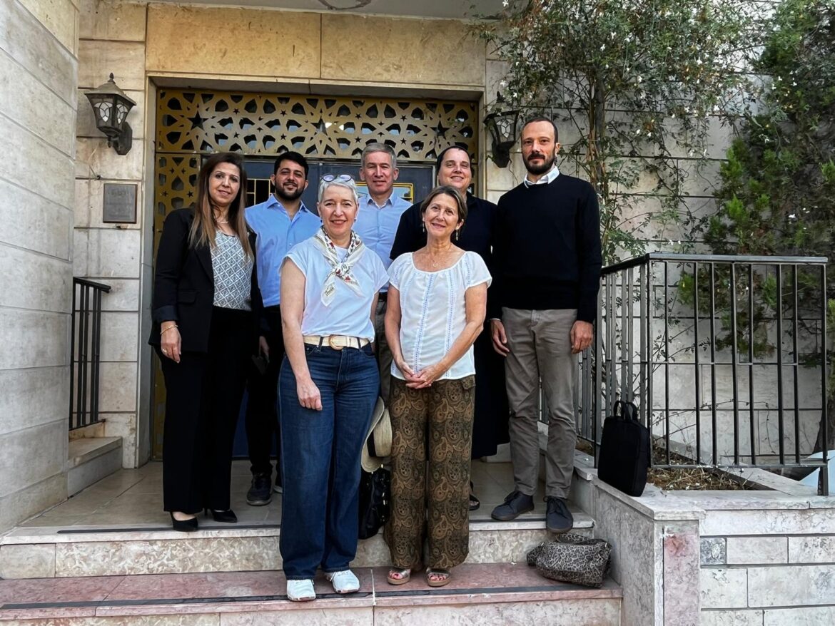 Visit of Réseau Barnabé Delegation to Collège des Frères – Bethlehem
