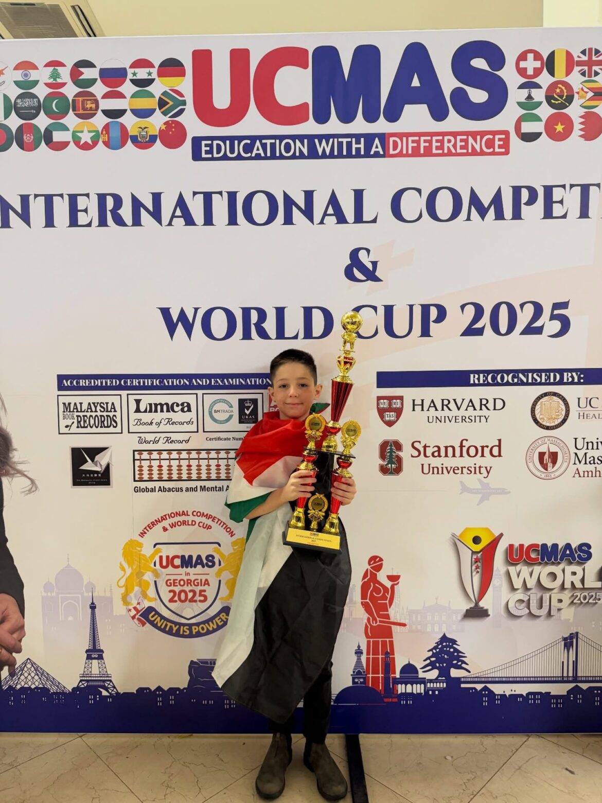 🌟 Congratulations to our champion, Zaid Salam – Grade 4! 🌟