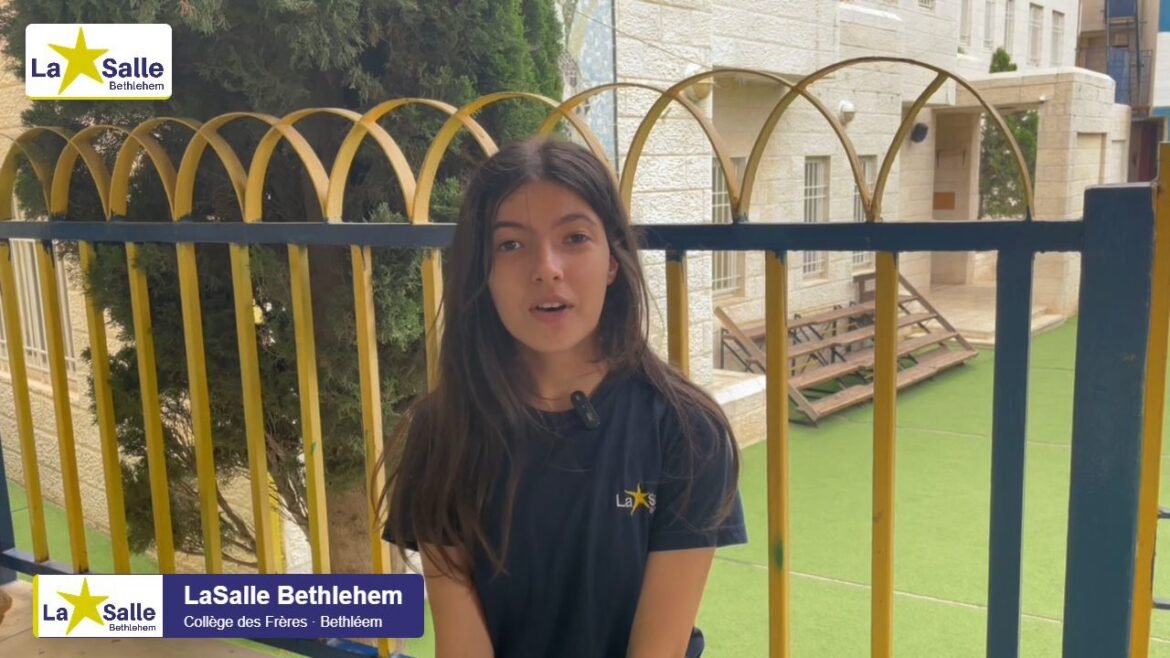 Peace begins with us: a student film from LaSalle Bethlehem