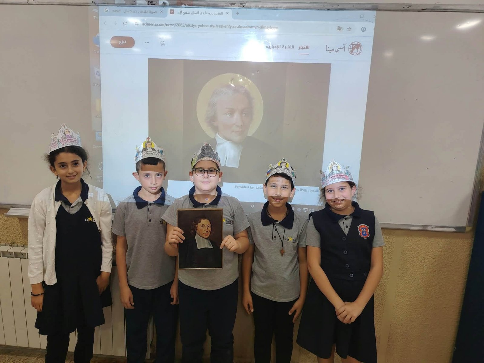Younger Students Discover the Life of Saint John Baptist de La Salle