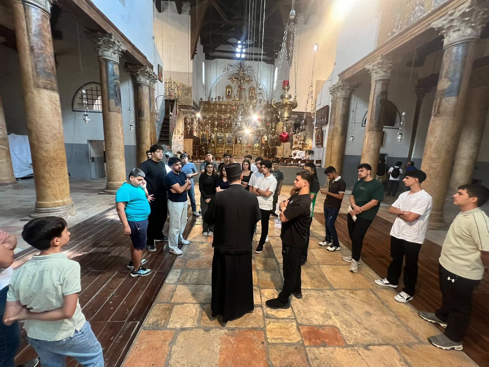 Students Explore Bethlehem’s Spiritual and Historical Heritage