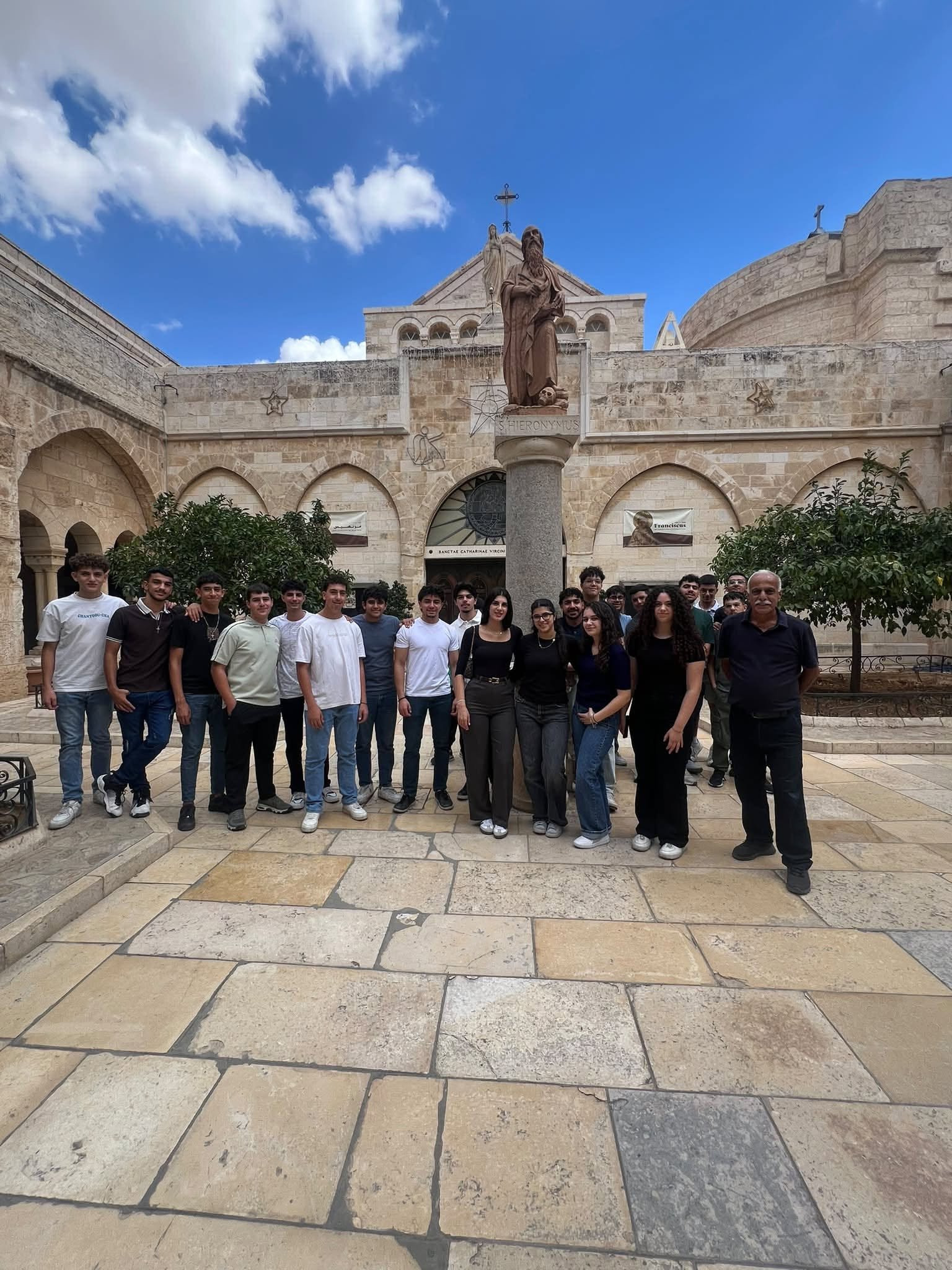 Students Explore Bethlehem’s Spiritual and Historical Heritage
