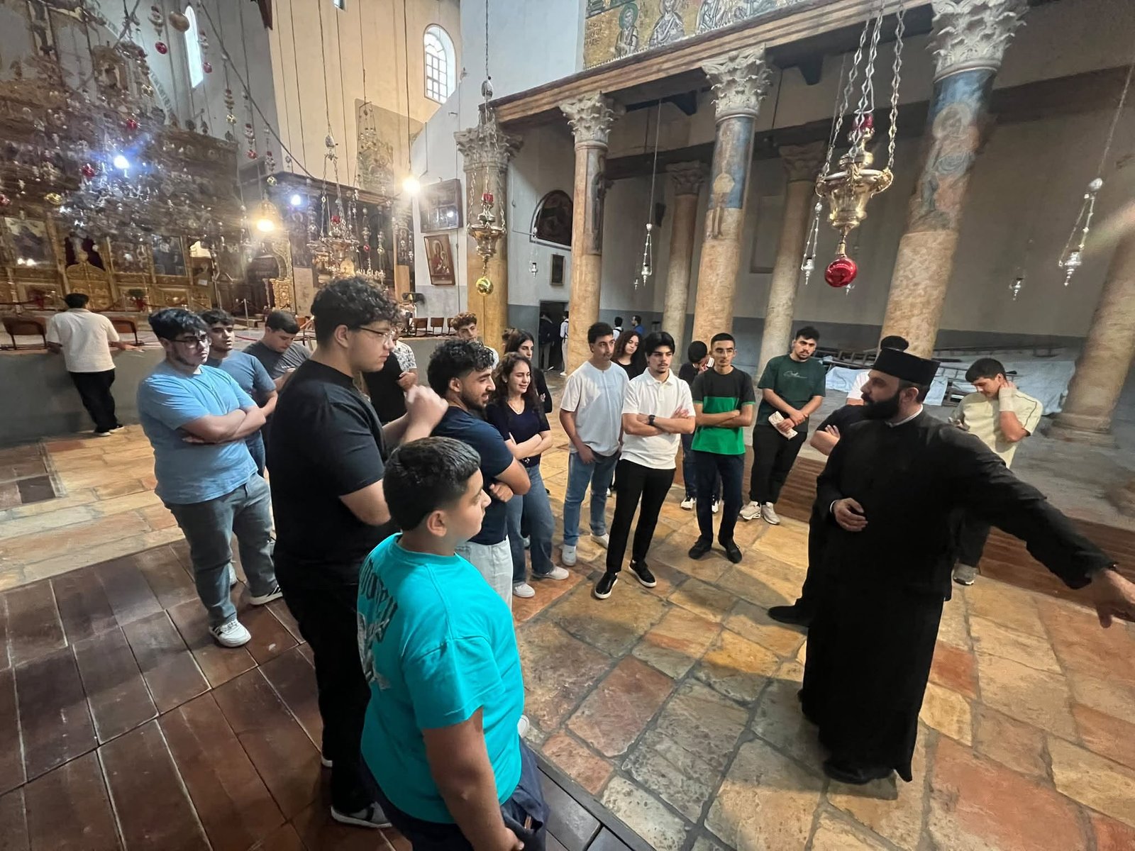 Students Explore Bethlehem’s Spiritual and Historical Heritage